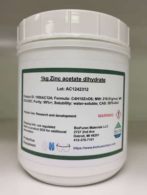 Zinc Acetate Dihydrate - Versatile Zinc Compound