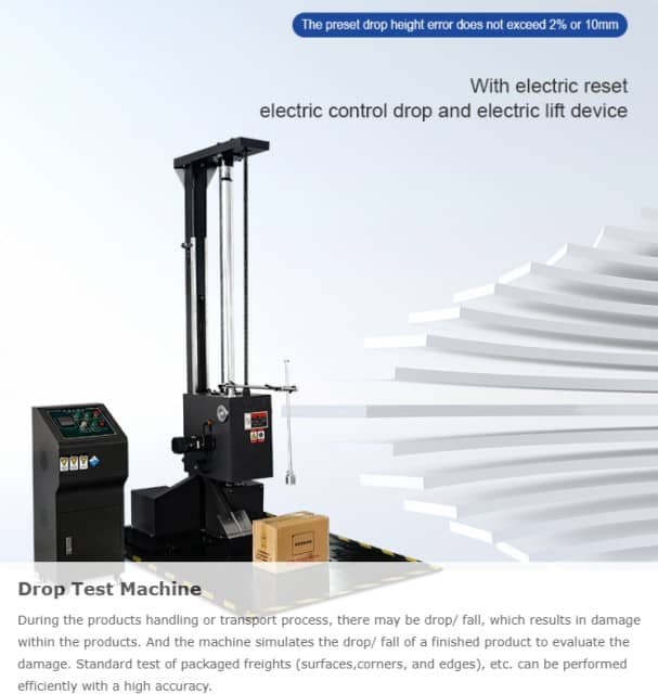 Efficient Drop Testing Machine for Package Integrity Analysis