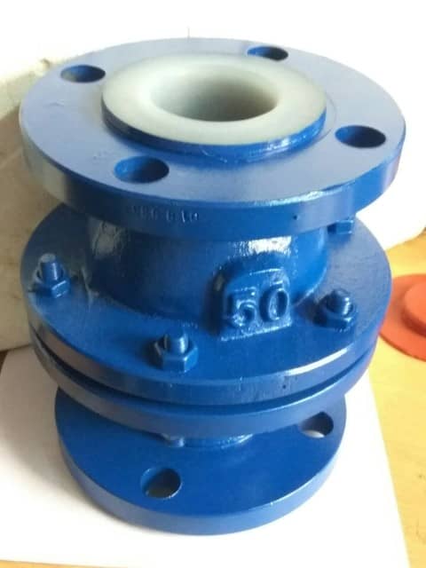 Lined Ball Type Check Valve: Reliable Chemical Industry Solution