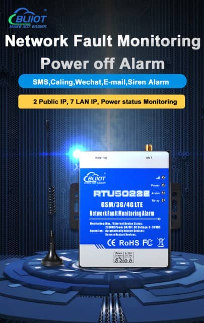 Advanced Network Fault Monitoring RTU - Disconnection & Power Failure Solution