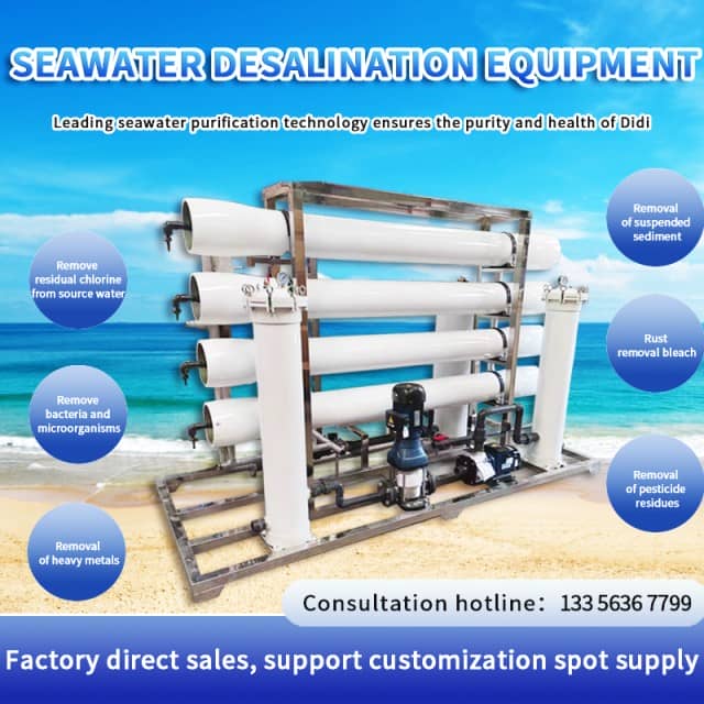 Seawater Desalination Equipment for Freshwater Production