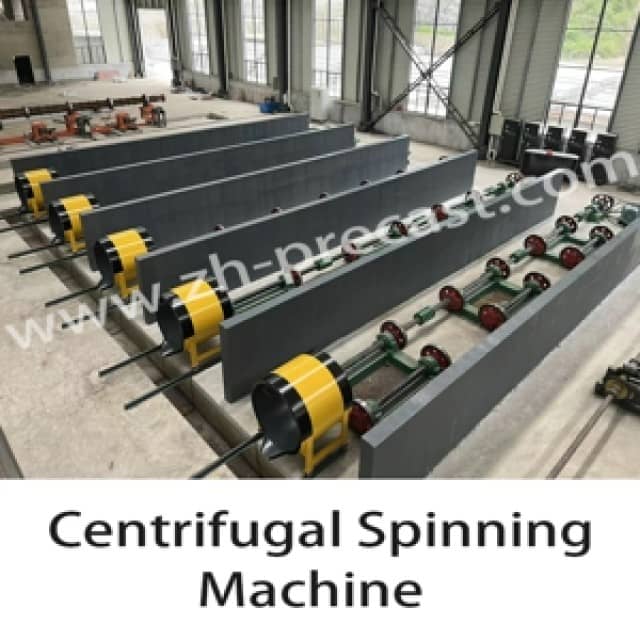 Advanced Centrifugal Spinning Machine for Efficient Concrete Pile Production