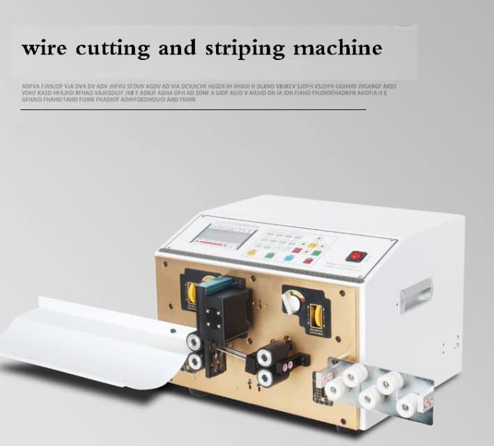 Advanced Wire Cutting & Stripping Machine for Efficient Industry Use