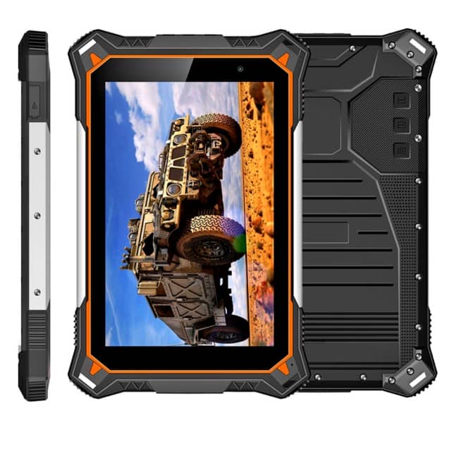 8 inch Android Rugged Tablet PC - HR828F, IP68 Certified, Android 12, 4G LTE