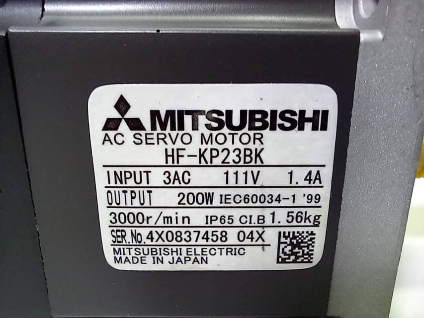 Mitsubishi HF-KP23BK Servo Motor - Brand New, Japan Origin