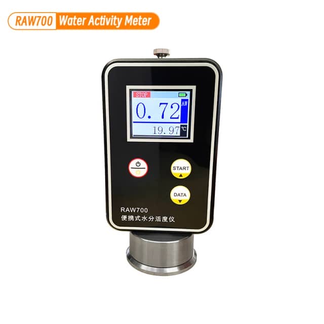 RAW700 Portable Digital Water Activity Meter with 99 Groups Storage
