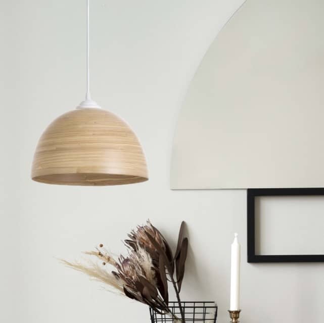 Bamboo Spun Lampshade: Stylish Chandelier & Ceiling Light Decor