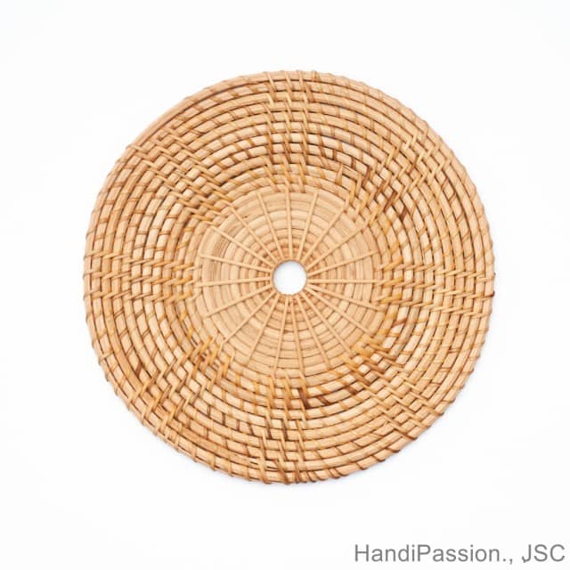Handmade Rattan Woven Placemats - Natural Elegance for Dining