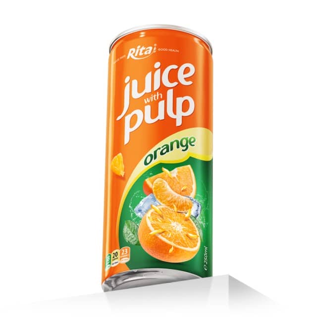 Rita Fresh Mango Juice Drink 250ml Can - Pure Mango Bliss