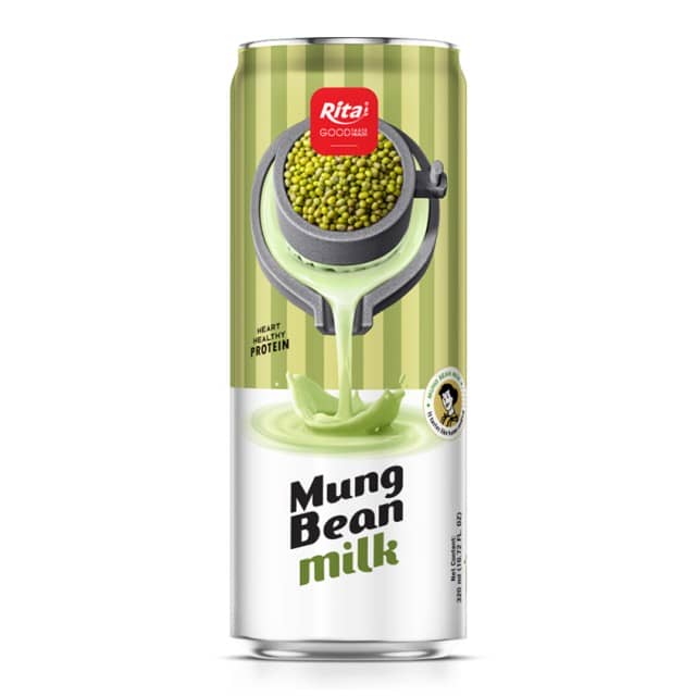 Rita Mung Bean Milk 320ml Can: Natural Nut Milk