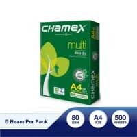 Chamex A4 80 gsm Natural White Copy Paper - Quality Office Supplies