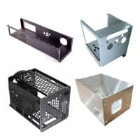 Metallic Box Cabinet Processing Sheet Metal Components