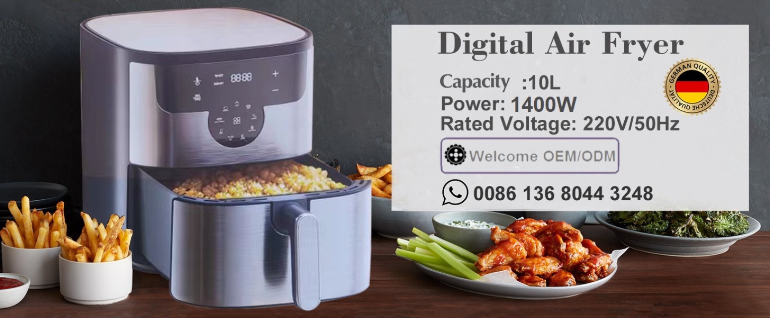 Digital Touch Air Fryer - Smart, Healthy, and Efficient Cooking