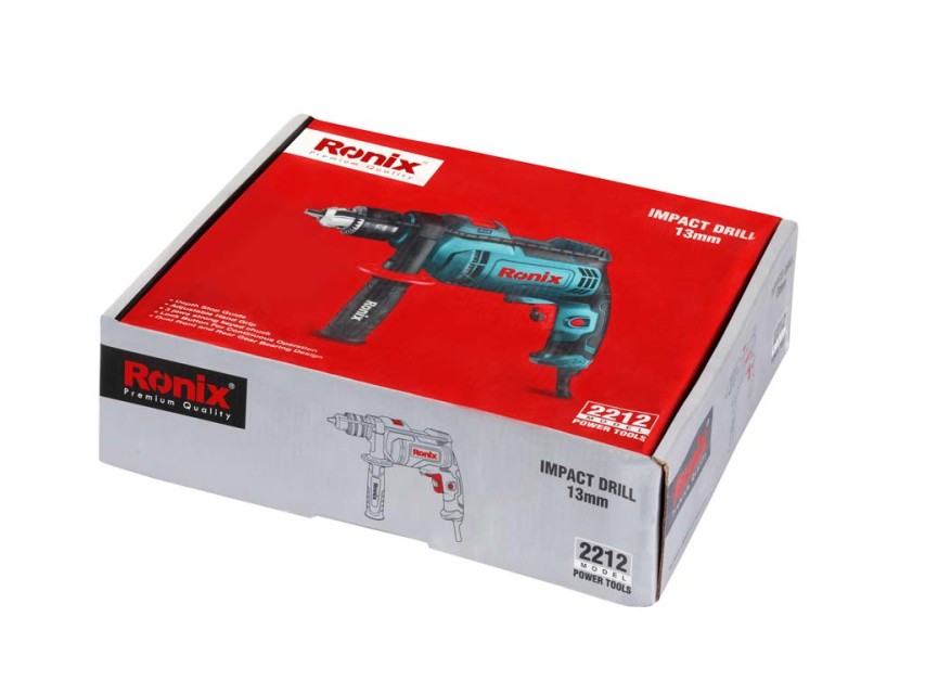 Corded Impact Drill with Robust 800W Motor for Precision Drilling and Impact Tasks