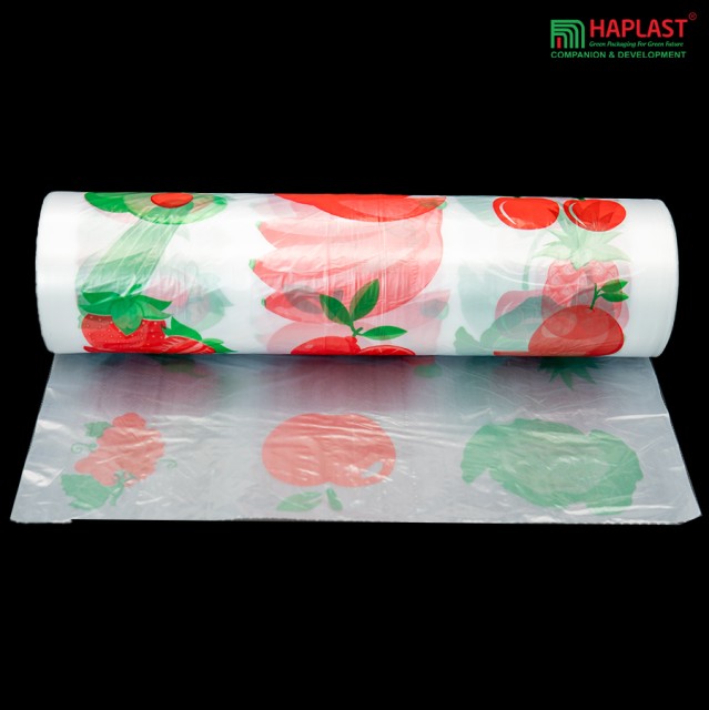 Produce Bags, Flat Bags On Roll For Food Packaging