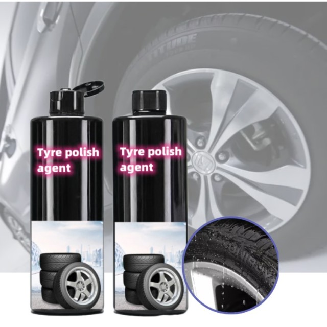 Long-Lasting Shine with Our Organic Silicon Car Tyre Polish Agent