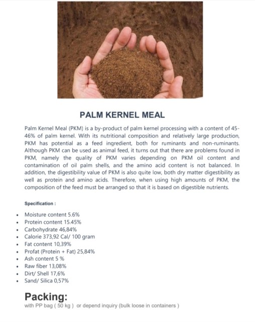 Palm Kernel Meal: Premium Quality Animal Feed