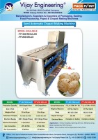 Efficient Automatic Roti Chapati Making Machine for Commercial Use