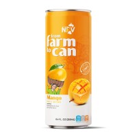 Delicious NPV Mango Juice Drink - 250ml Slim Can