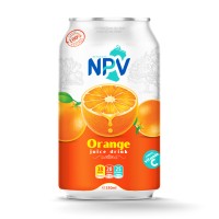 Deliciously Refreshing NPV Orange Juice Drink in 3330ml Alu Can