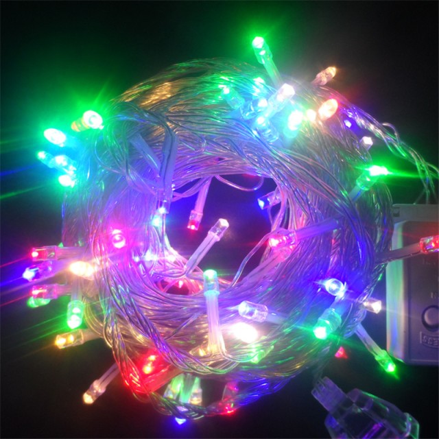 Versatile 10m 100LED Christmas String Lights for party wedding holiday