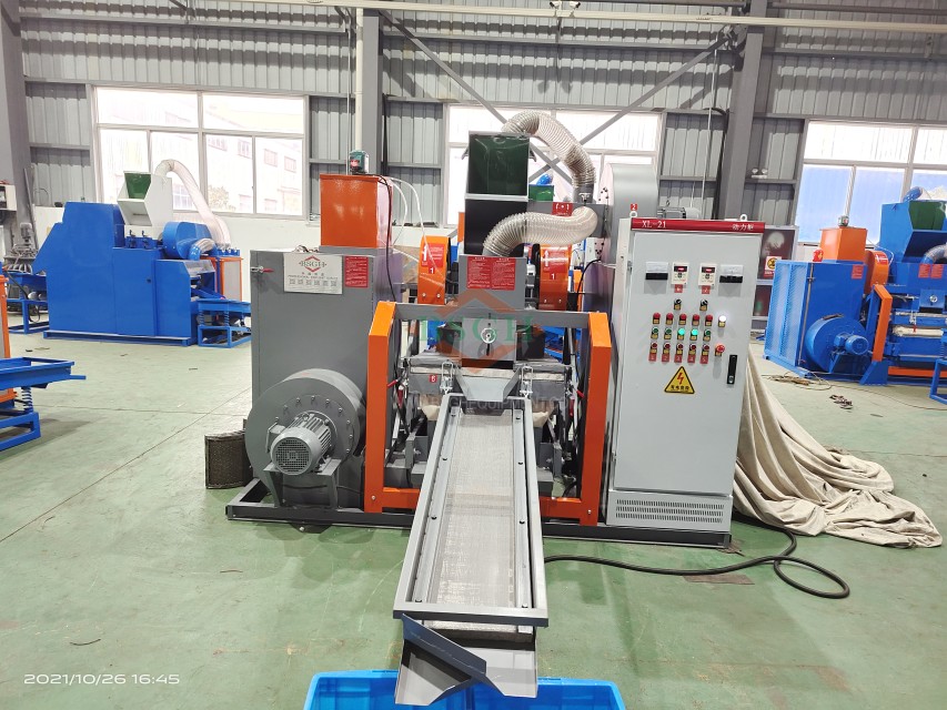 BS-D10 Copper Wire Shredder Machine for Efficient Scrap Cable Recycling