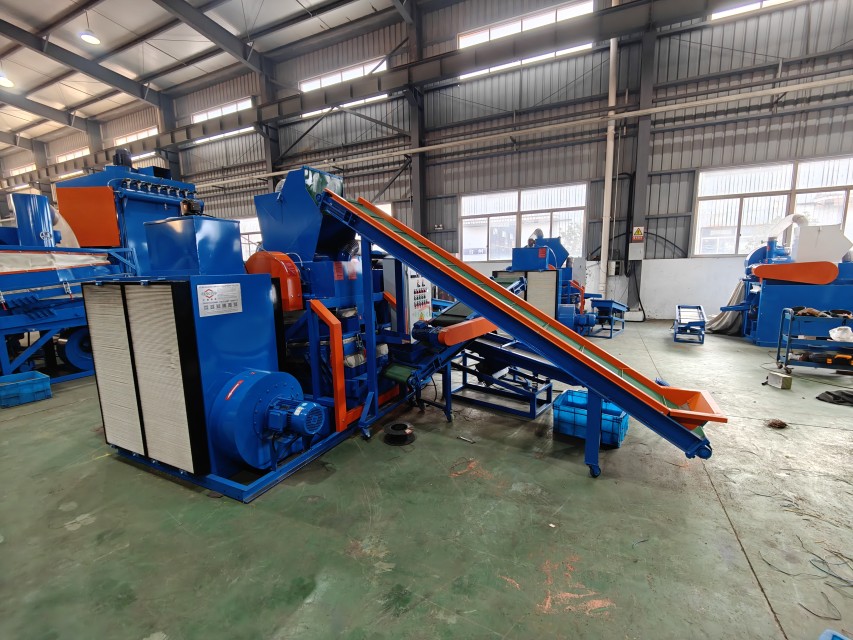 BS-D30 Wire Grinding Machine With 300KG/H -Efficient Copper Wire Recycling