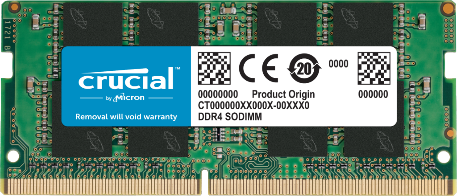Crucial 16gb Ddr4-3200mhz Laptop Memory - Ct16g4sfra32a