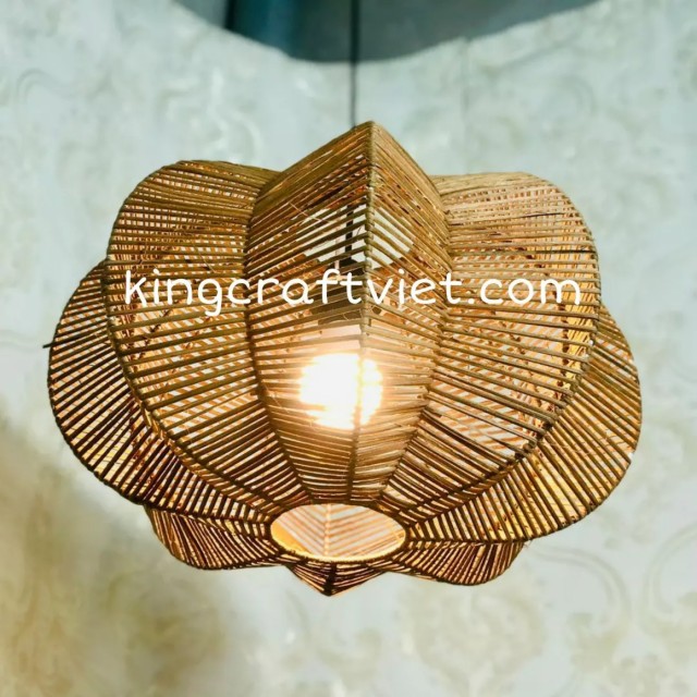 Stylish Natural Pendant Lamp for Elegant Spaces – Rattan Hanging Ceiling Lamps
