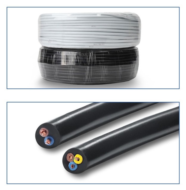 RVV Copper Core PVC Sheathed Flexible Cable 3x2.5mm2