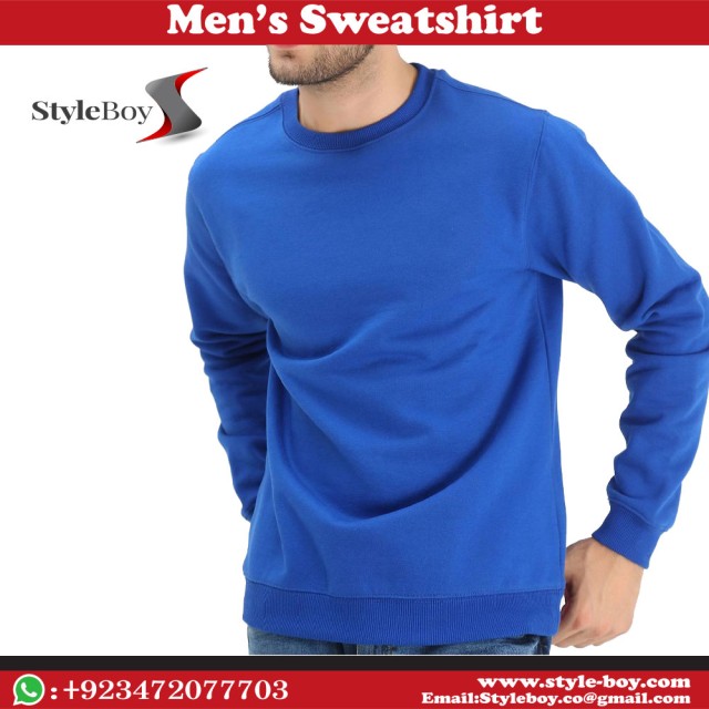 Sweat Shirt- Royal Blue - Premium Comfort for Stylish Comfort