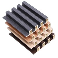 Waterproof WPC Wall Panels WPC Fluted Wall Panel