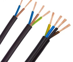 RVV Copper Core PVC Sheathed Flexible Cable 3x2.5mm2