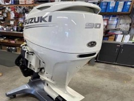 Used Suzuki 90 HP 4-Stroke Outboard Motor - Reliable Marine Engine