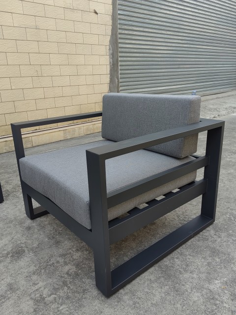 100% Modern Aluminum Patio Sofa Set - Jarvis Sectional