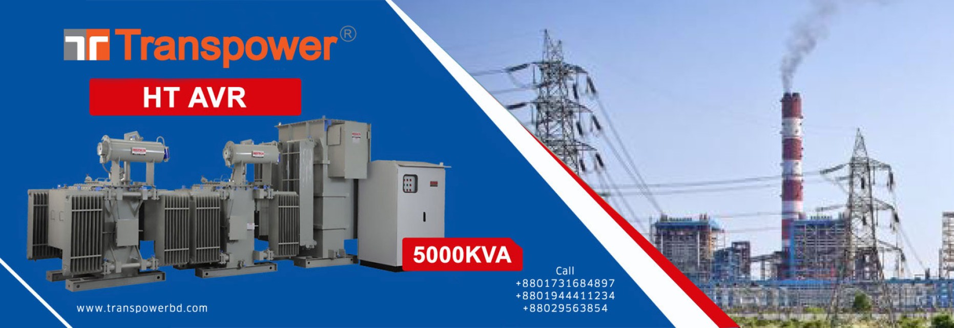 Automatic Voltage Stabilizer - Efficient 3-Phase Controllers