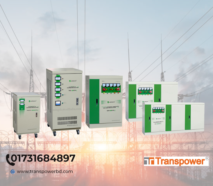 Automatic Voltage Stabilizer - Efficient 3-Phase Controllers