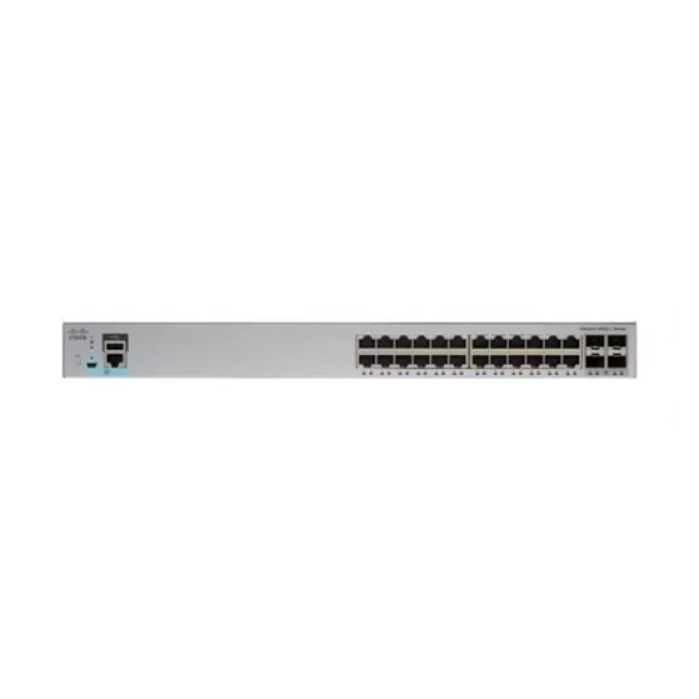 Cisco 24 Ethernet 10/100/1000 Ports 4 Dual-Purpose SFP GigE