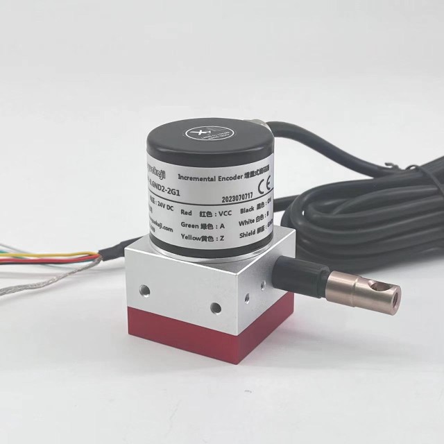 Digital Pulse Signal 600mm 24V Draw Wire Encoder for Reliable Industrial Measurements