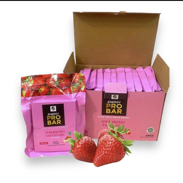 Energy Pro Bar Strawberry Cheesecake - Delicious Energy Boost