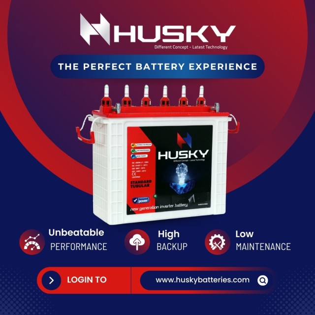 Husky Tall Tubular Battery - Reliable Power Solutions for Every Need
