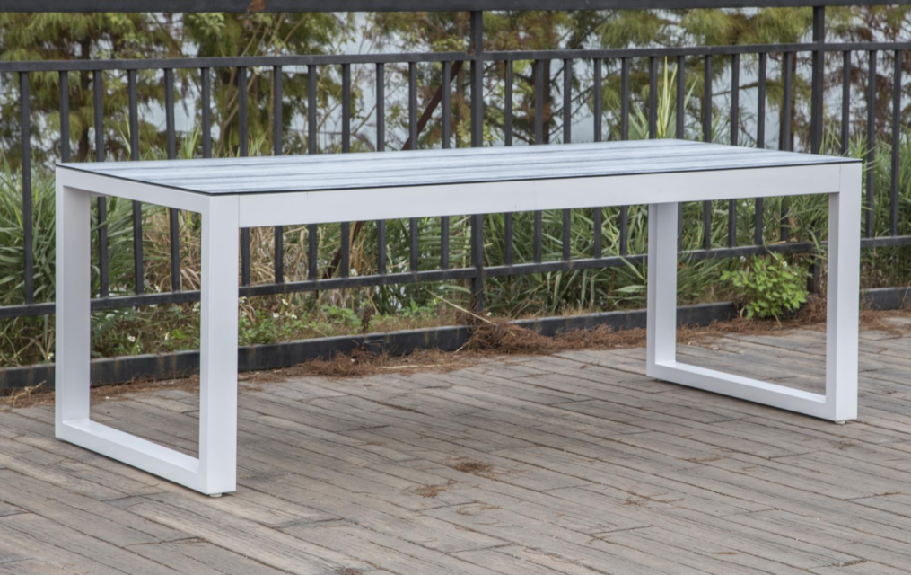 Top-Grade Modern Aluminum Garden Furniture Set for Outdoor Dining