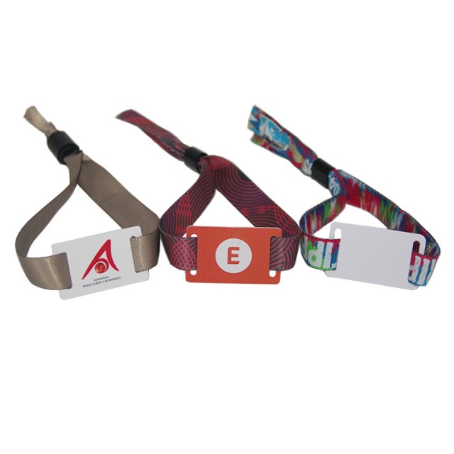 RFID Fabric Wristbands for Events - Customizable Security Solutions