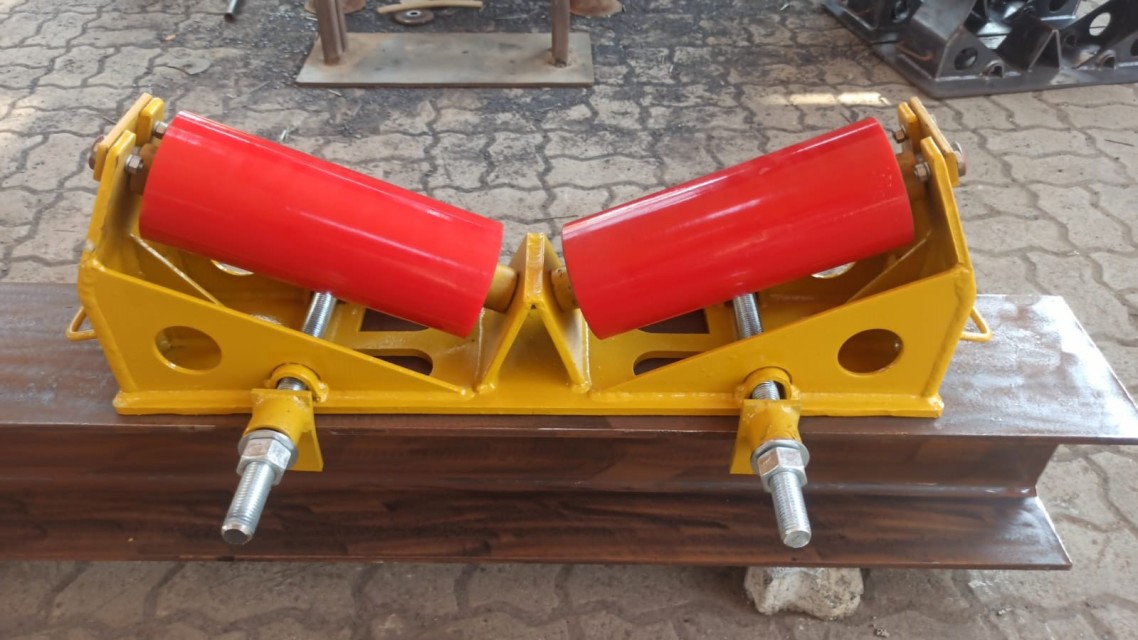 RhinoVeyors Polyurethane Pipe Rigging Rollers - Efficient Pipe Handling Solutions