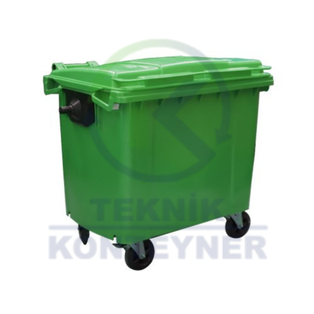 Plastic Outdoor Garbage Waste Wheelie Bin 660 Liters - Wholesale Rate