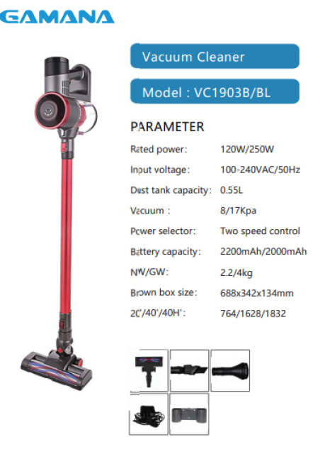 Ready Stock Cordless Vacuum Cleaner - Ready Stock