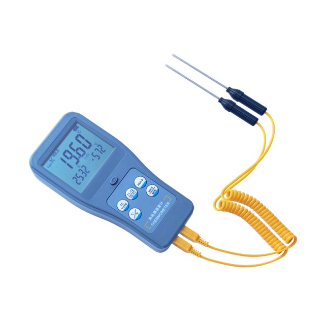 High-Precision Dual-Channel Thermocouple Thermometer - RTM1102