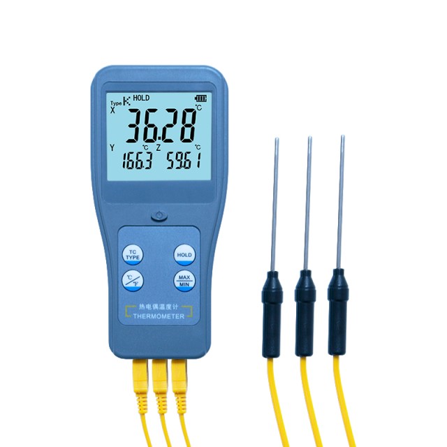 Rtm1103 3-Channels Thermocouple Temperature Tester