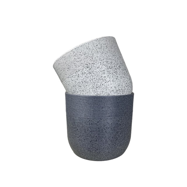 KT30 Spray-Patterned Planters - Aesthetic Elegance for Green Spaces