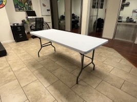 Versatile 6-Foot Table - Ideal for Events and Parties